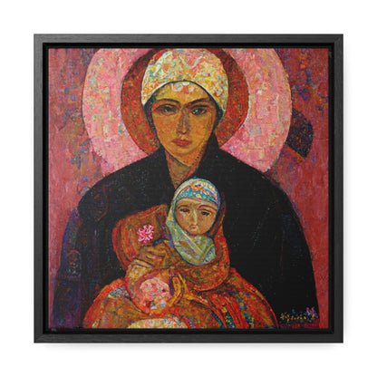 Mary and the Child 7, Valentinii, Gallery Canvas Wraps, Square Frame