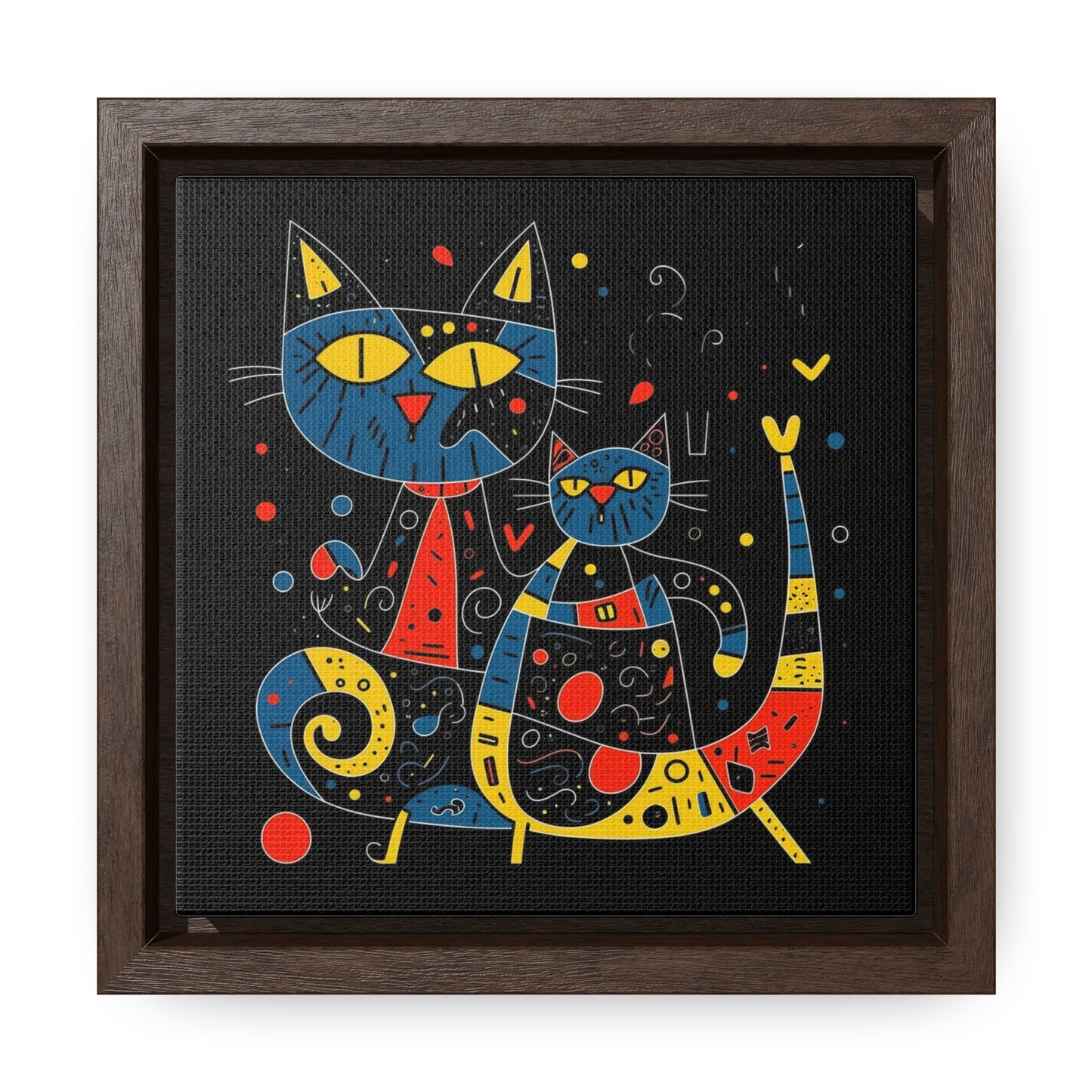 Cat 153, Gallery Canvas Wraps, Square Frame