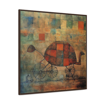 Turtle 8, Gallery Canvas Wraps, Square Frame