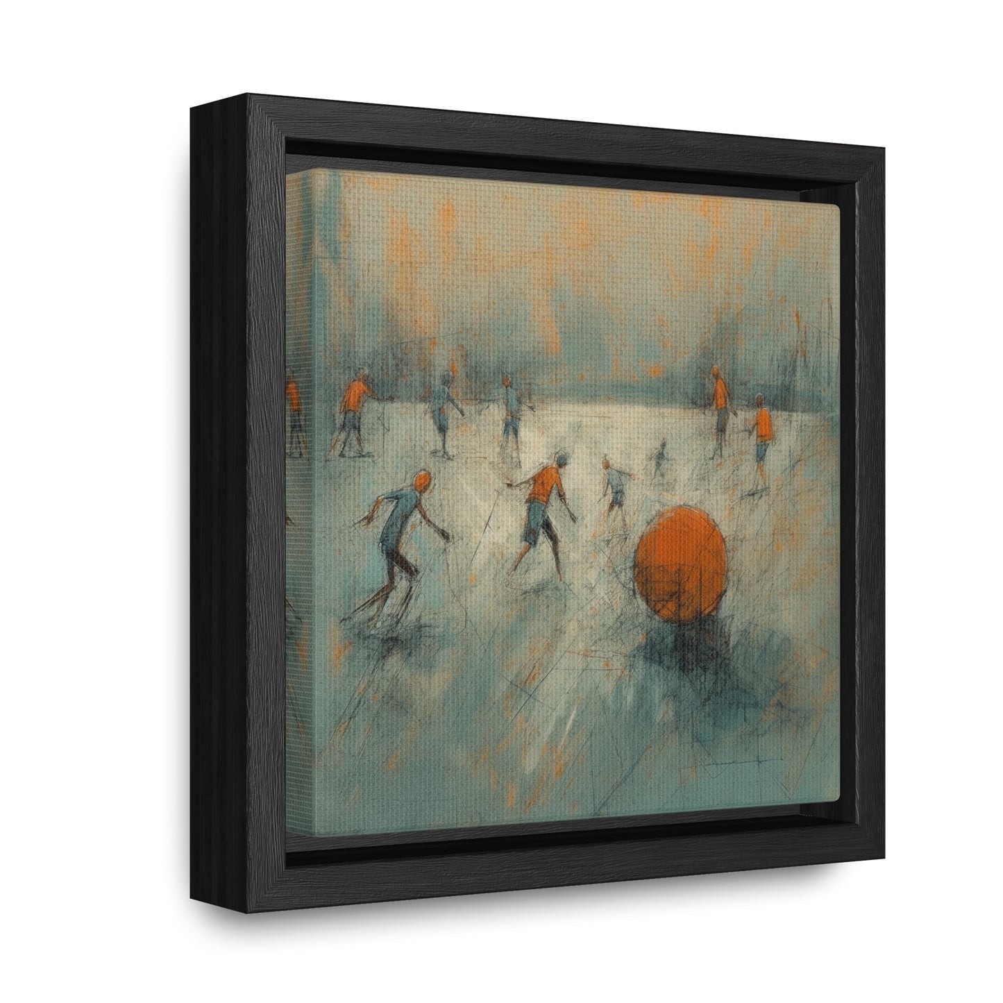 Childhood 38, Gallery Canvas Wraps, Square Frame