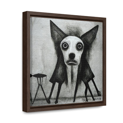 Dogs and Puppies 26, Valentinii, Gallery Canvas Wraps, Square Frame