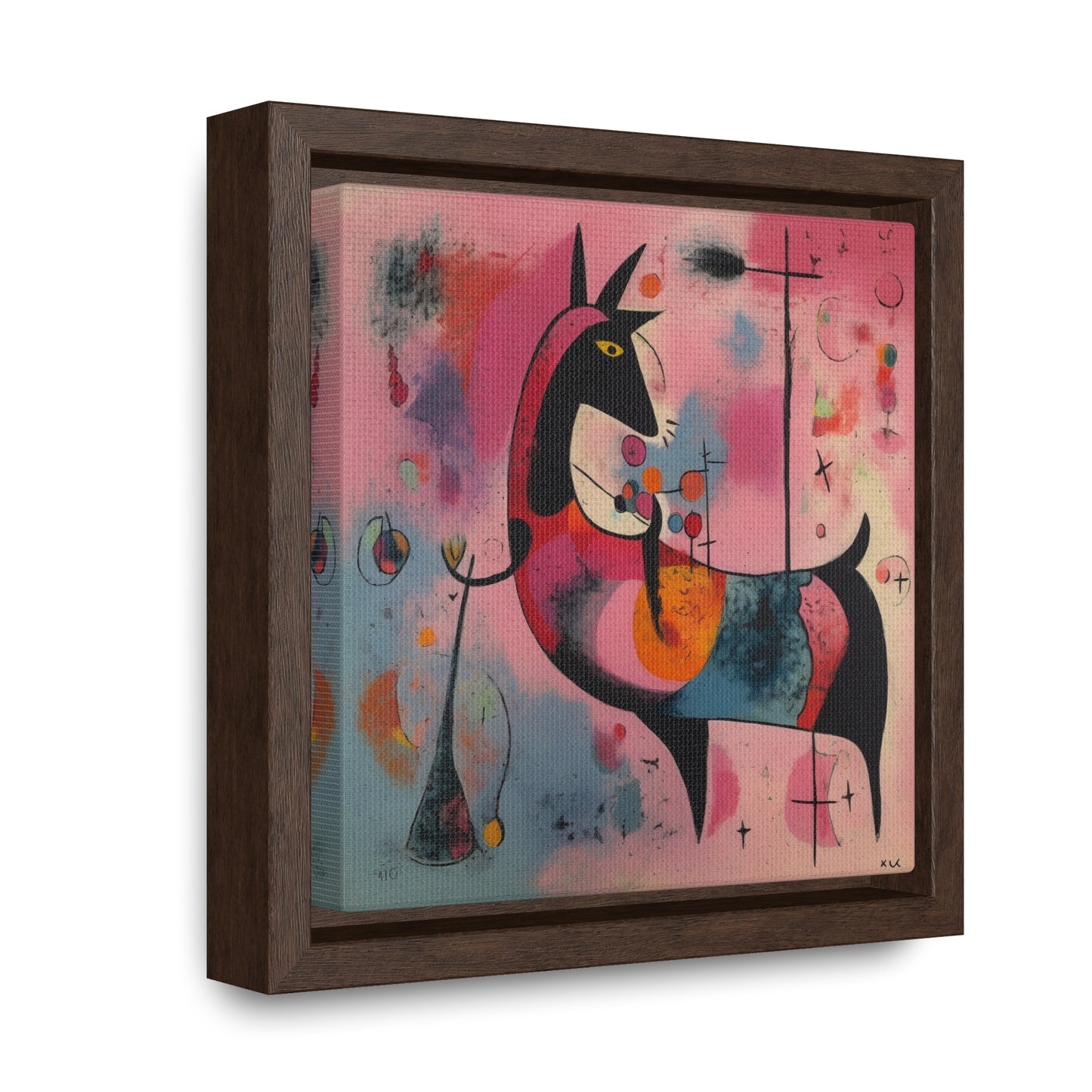 The Dreams of the Child 14, Gallery Canvas Wraps, Square Frame