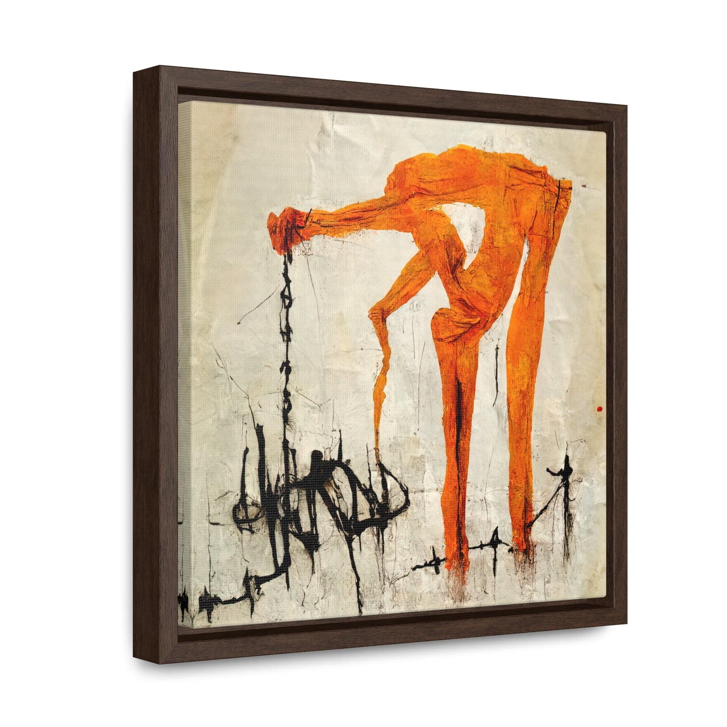 Feet and Drama 19, Valentinii, Gallery Canvas Wraps, Square Frame