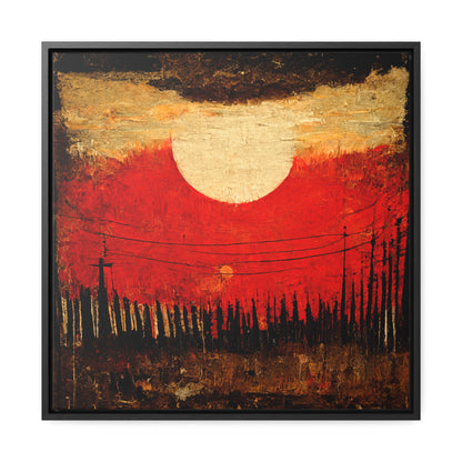 Land of the Sun 12, Valentinii, Gallery Canvas Wraps, Square Frame