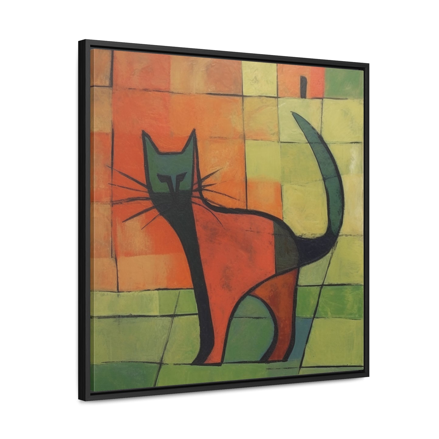 Cat 22, Gallery Canvas Wraps, Square Frame