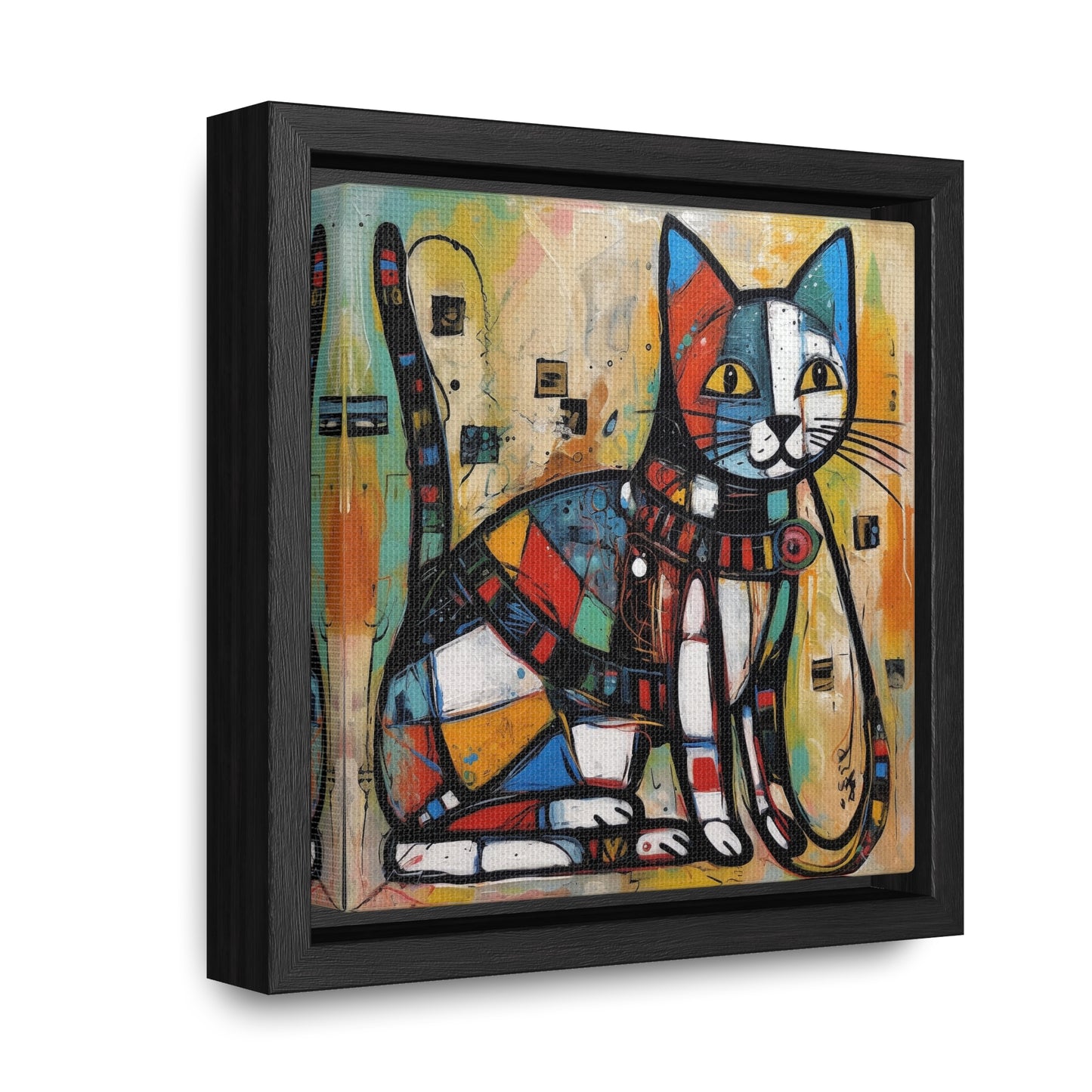 Cat 94, Gallery Canvas Wraps, Square Frame