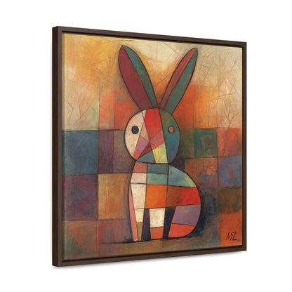 Rabbit 15, Gallery Canvas Wraps, Square Frame