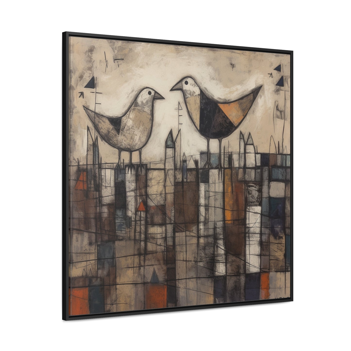 Bird 26, Gallery Canvas Wraps, Square Frame