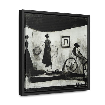 Domestic Memories 10, Valentinii, Gallery Canvas Wraps, Square Frame