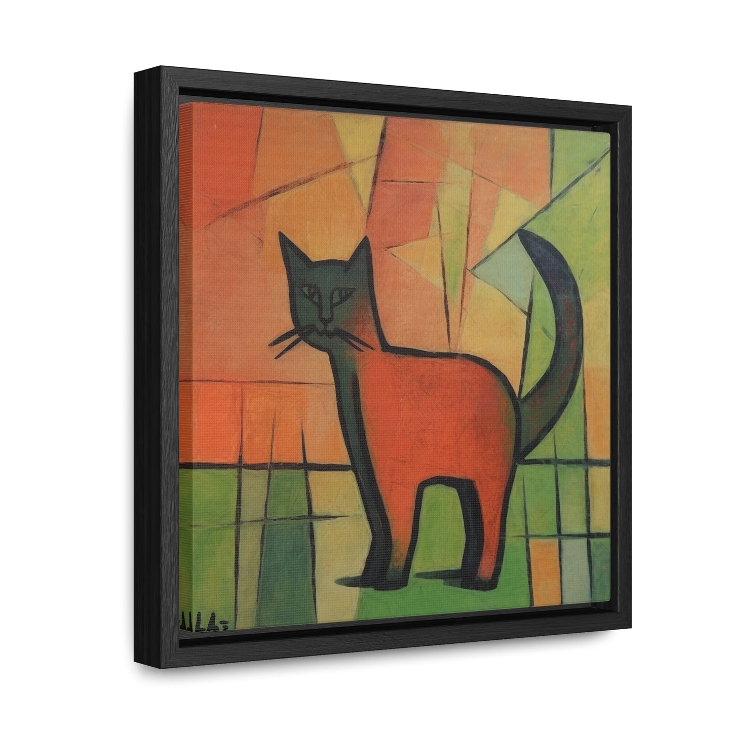 Cat 20, Gallery Canvas Wraps, Square Frame