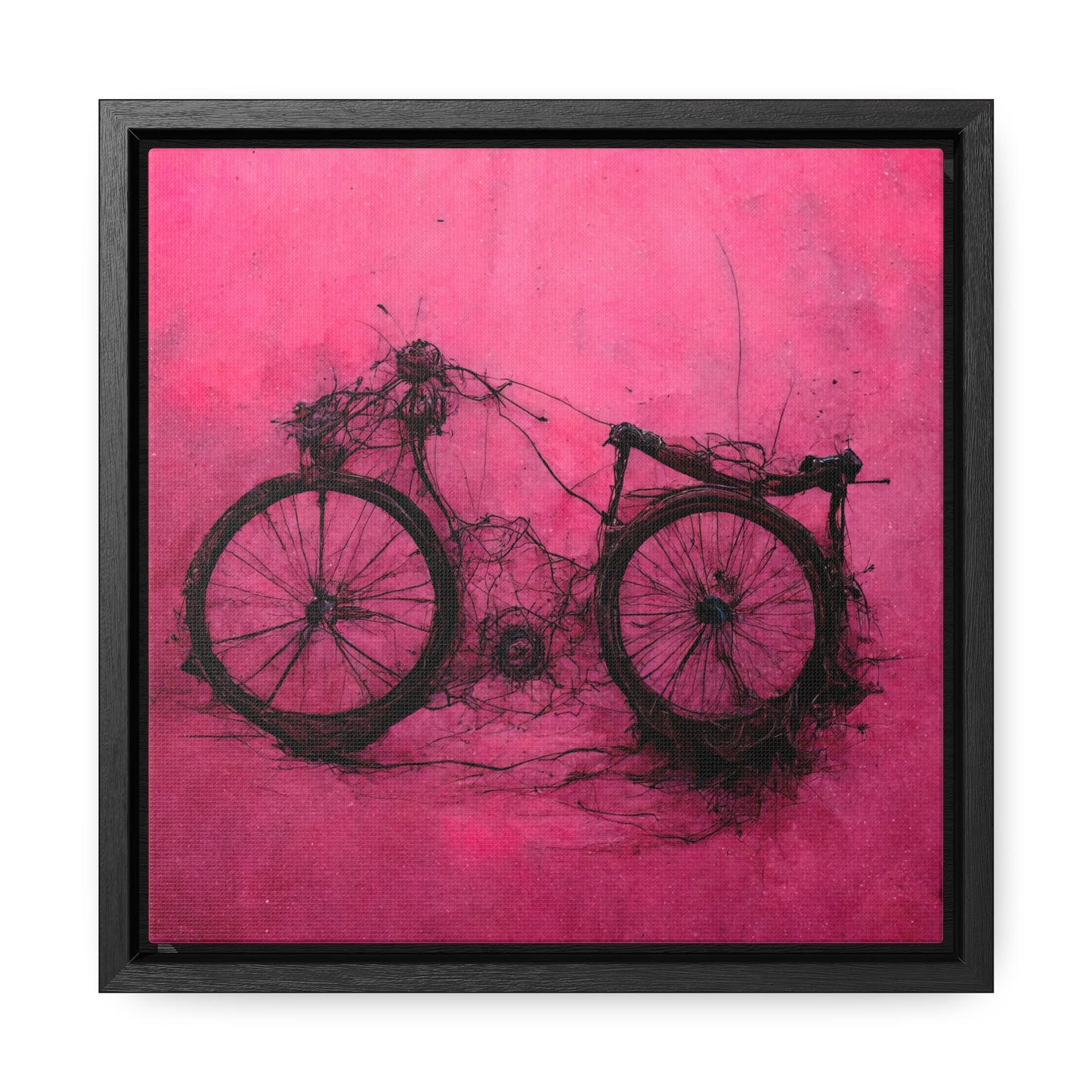 Bicycle 2, Valentinii, Gallery Canvas Wraps, Square Frame