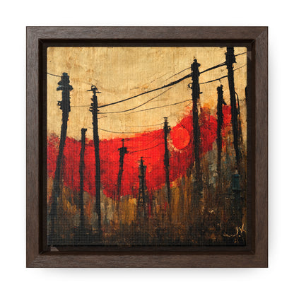 Land of the Sun 30, Valentinii, Gallery Canvas Wraps, Square Frame