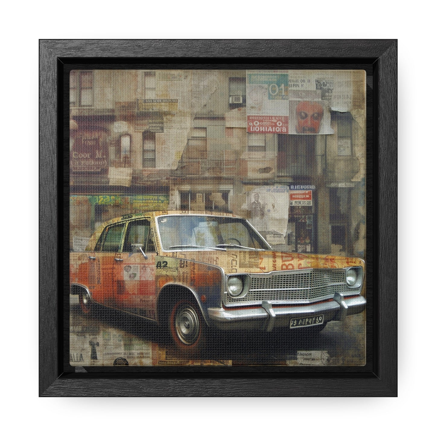 USA 11, Gallery Canvas Wraps, Square Frame