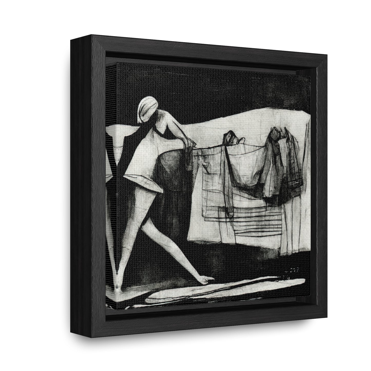 Domestic Memories 39, Valentinii, Gallery Canvas Wraps, Square Frame