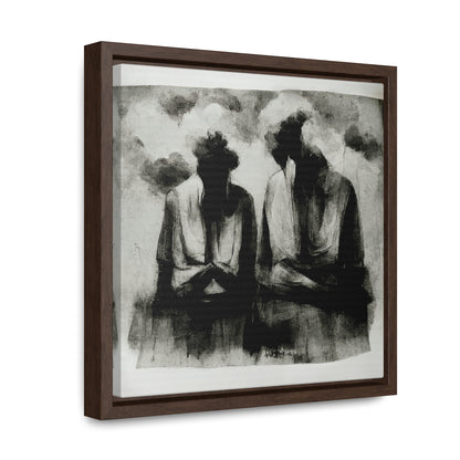 Palaeolithic Prayer 14, Valentinii, Gallery Canvas Wraps, Square Frame