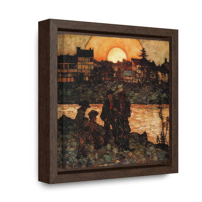 Land of the Sun 47, Valentinii, Gallery Canvas Wraps, Square Frame