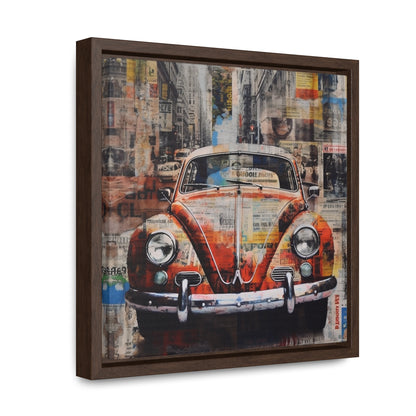 USA 7, Gallery Canvas Wraps, Square Frame