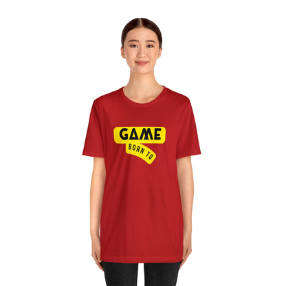 Game, Unisex Jersey Short Sleeve Tee