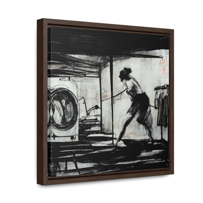 Domestic Memories 38, Valentinii, Gallery Canvas Wraps, Square Frame