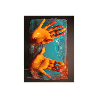 Hands 25, Ceramic Photo Tile