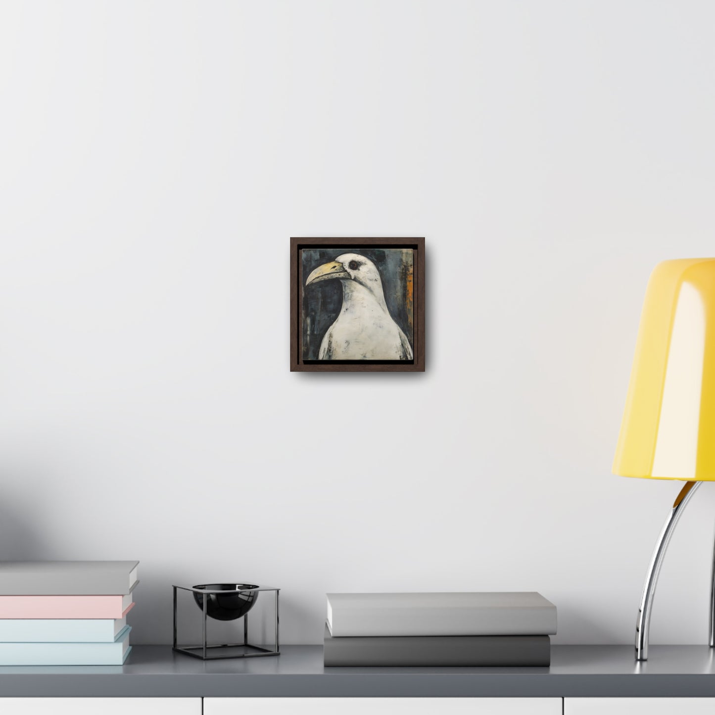 Bird 5, Gallery Canvas Wraps, Square Frame