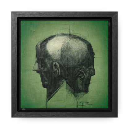 Heads 17, Valentinii, Gallery Canvas Wraps, Square Frame