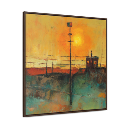 Land of the Sun 52, Valentinii, Gallery Canvas Wraps, Square Frame