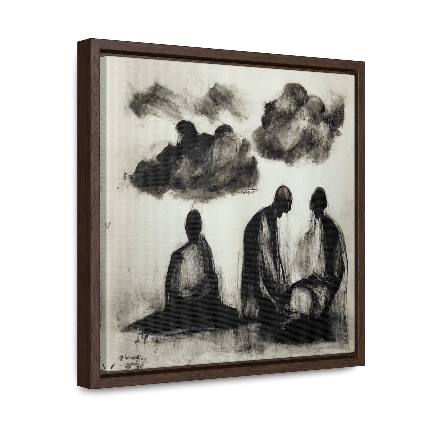 Palaeolithic Prayer 10, Valentinii, Gallery Canvas Wraps, Square Frame