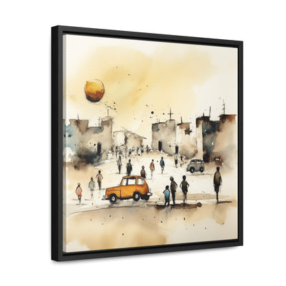 Childhood 7, Valentinii, Gallery Canvas Wraps, Square Frame