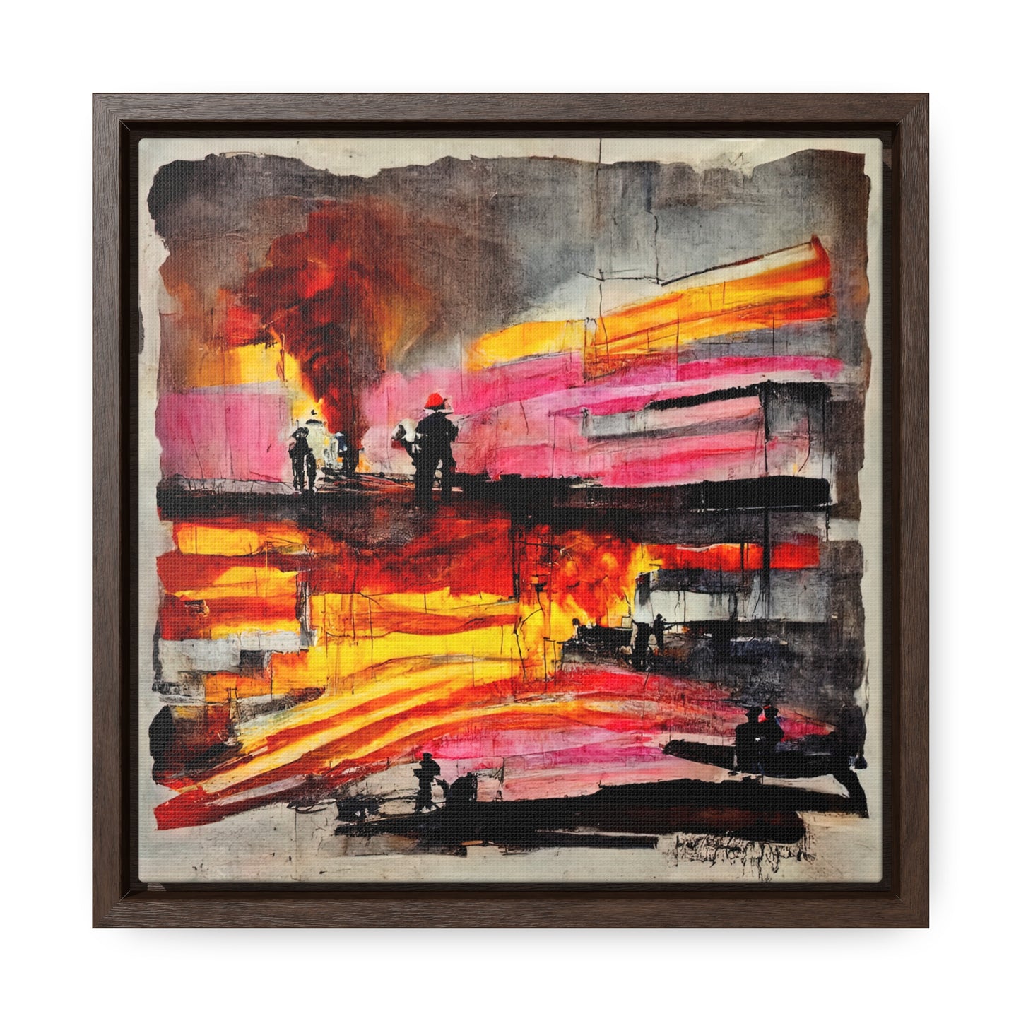 Land of the Sun 2, Valentinii, Gallery Canvas Wraps, Square Frame