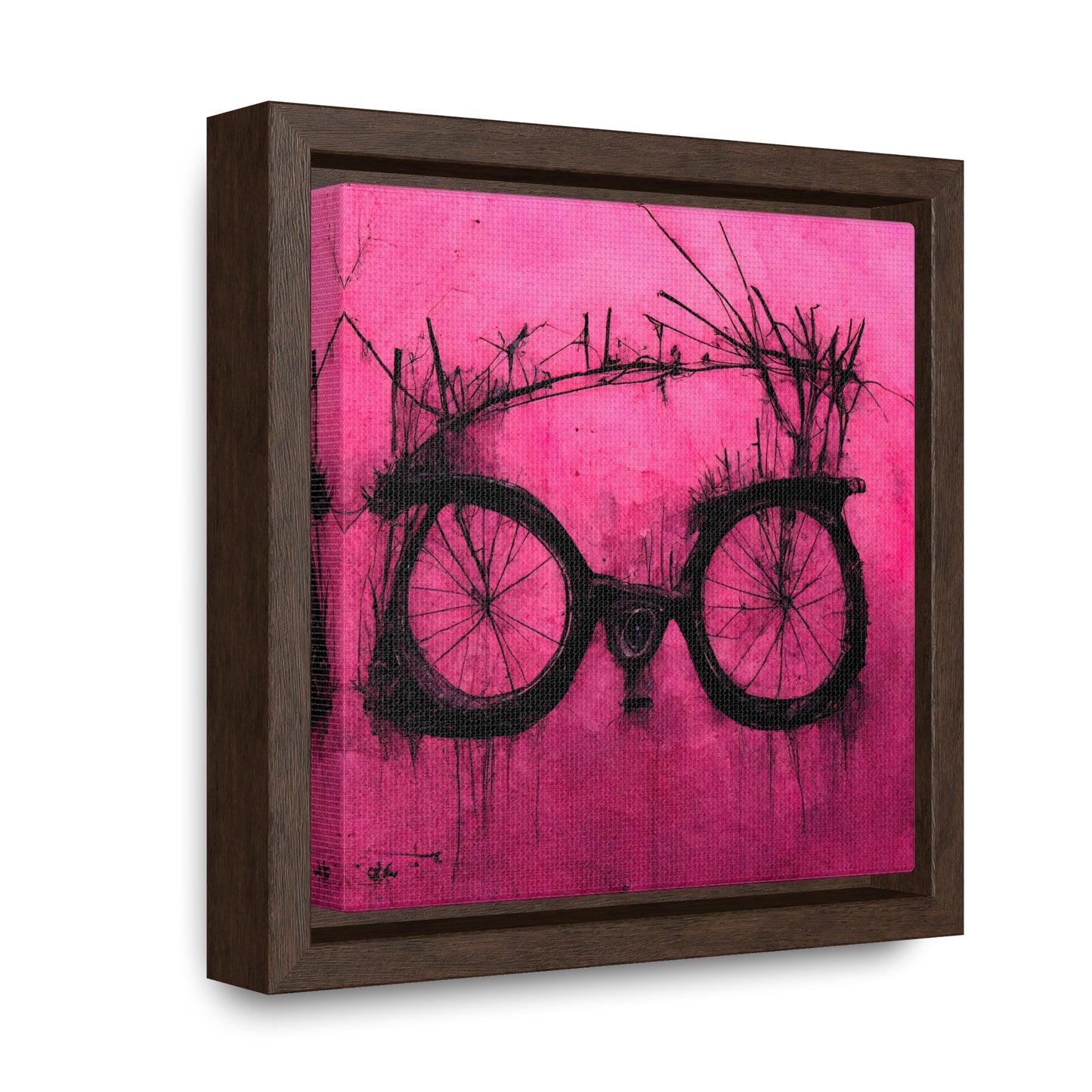 Bicycle, Valentinii, Gallery Canvas Wraps, Square Frame