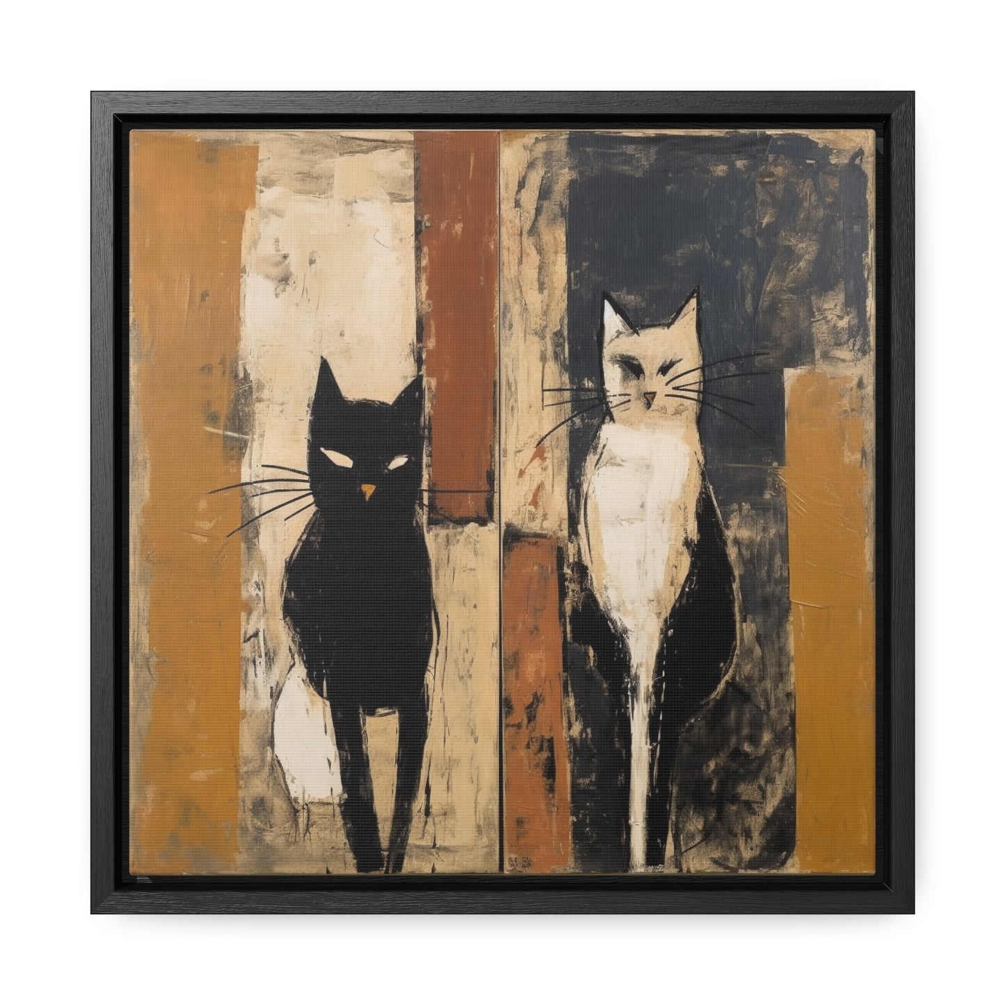 Cat 15, Gallery Canvas Wraps, Square Frame