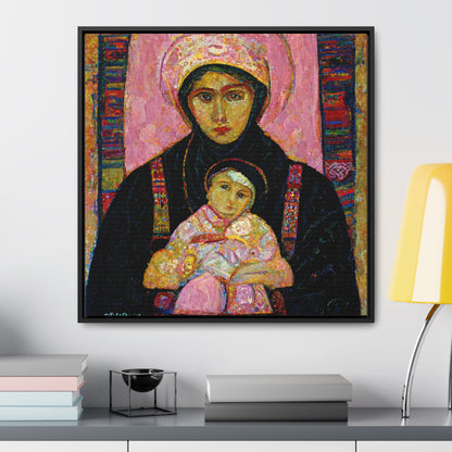 Mary and the Child 29, Valentinii, Gallery Canvas Wraps, Square Frame