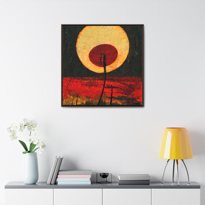 Land of the Sun 27, Valentinii, Gallery Canvas Wraps, Square Frame