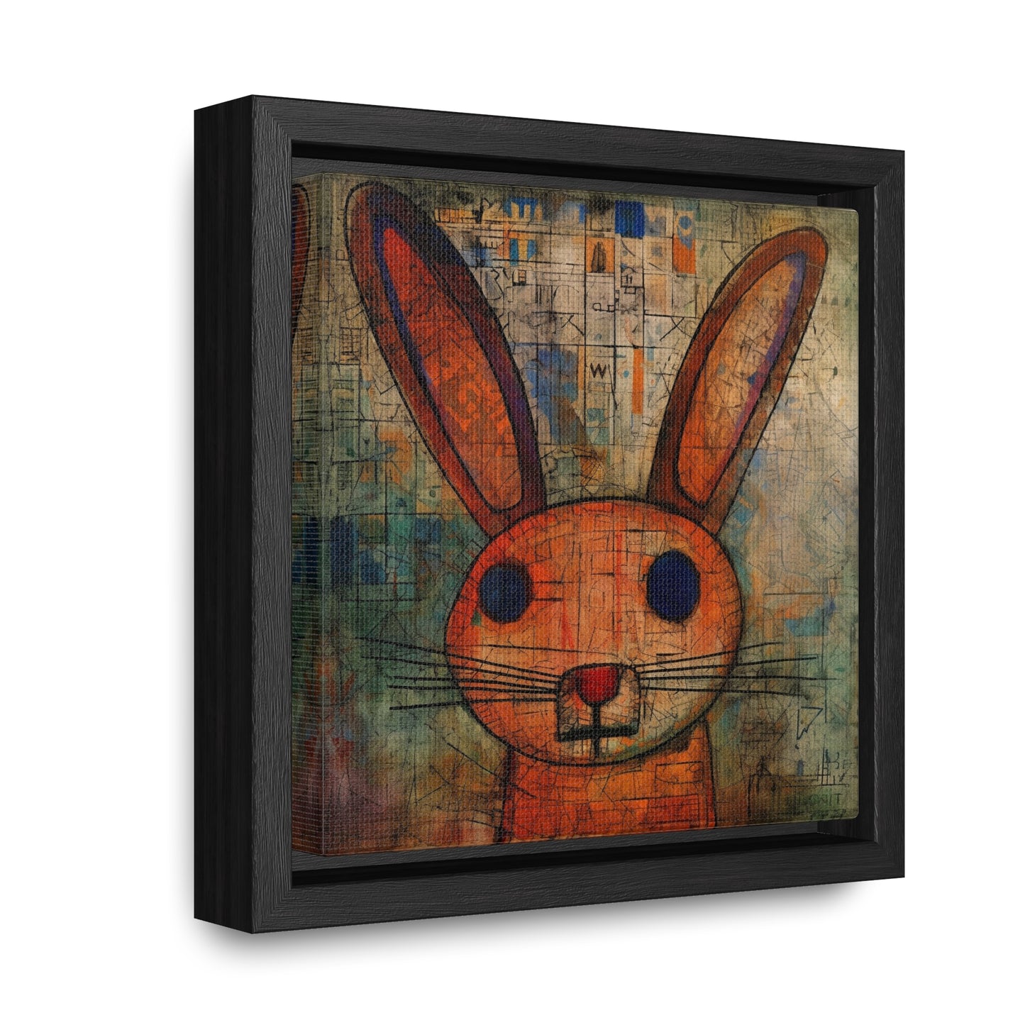 Rabbit, Gallery Canvas Wraps, Square Frame