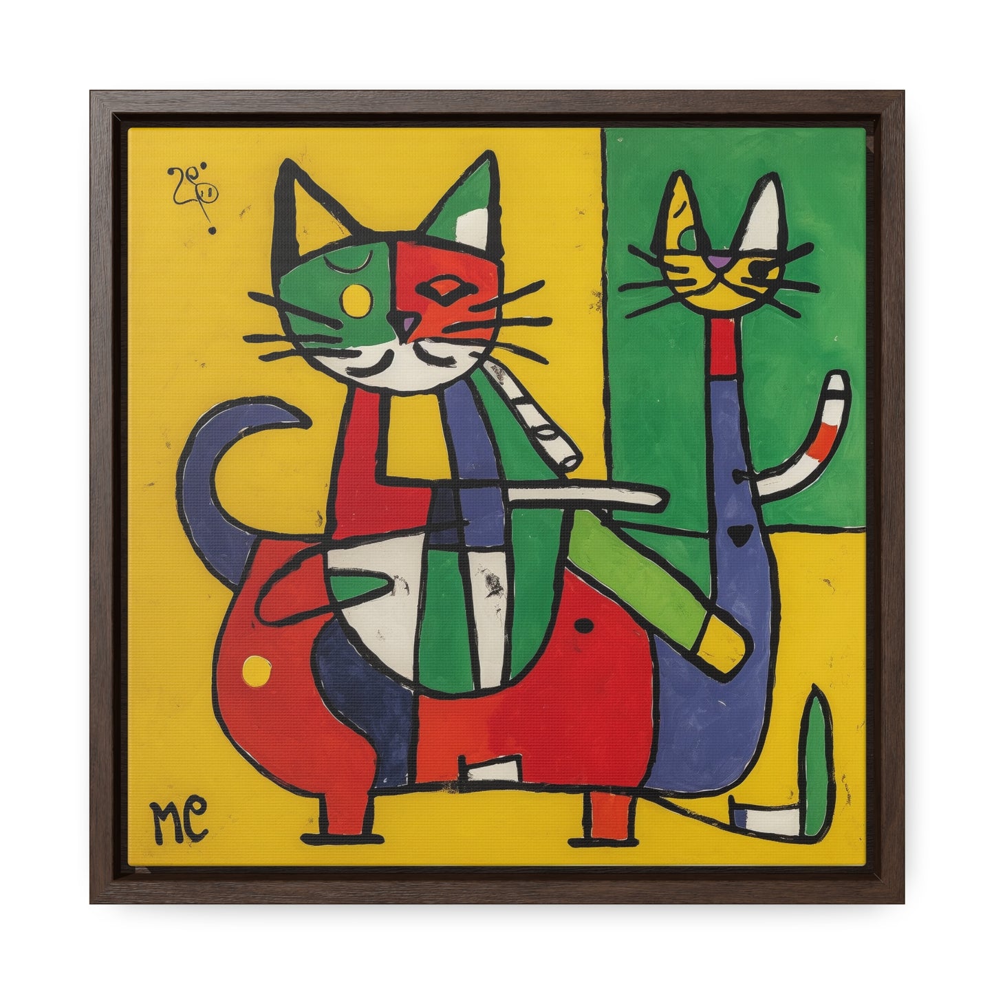 Cat 150, Gallery Canvas Wraps, Square Frame