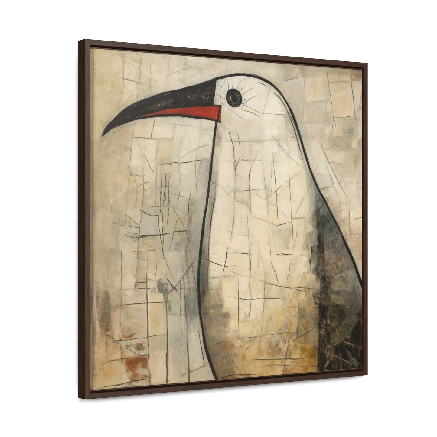 Bird 10, Gallery Canvas Wraps, Square Frame