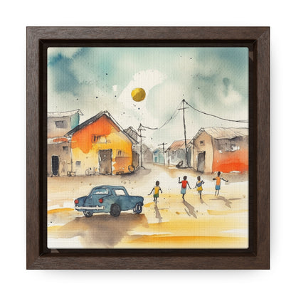 Childhood 6, Valentinii, Gallery Canvas Wraps, Square Frame