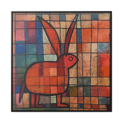 Rabbit 29, Gallery Canvas Wraps, Square Frame