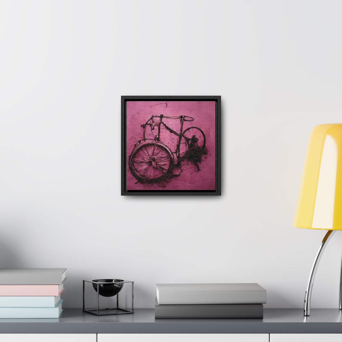 Bicycle 7, Valentinii, Gallery Canvas Wraps, Square Frame