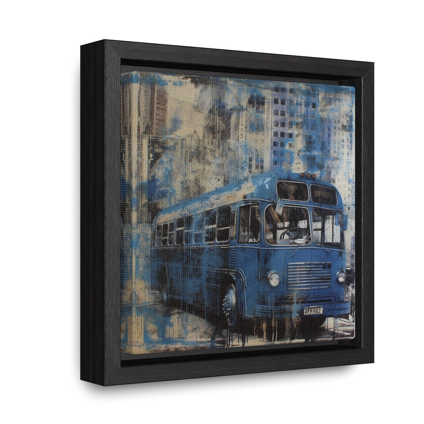 USA 3, Gallery Canvas Wraps, Square Frame