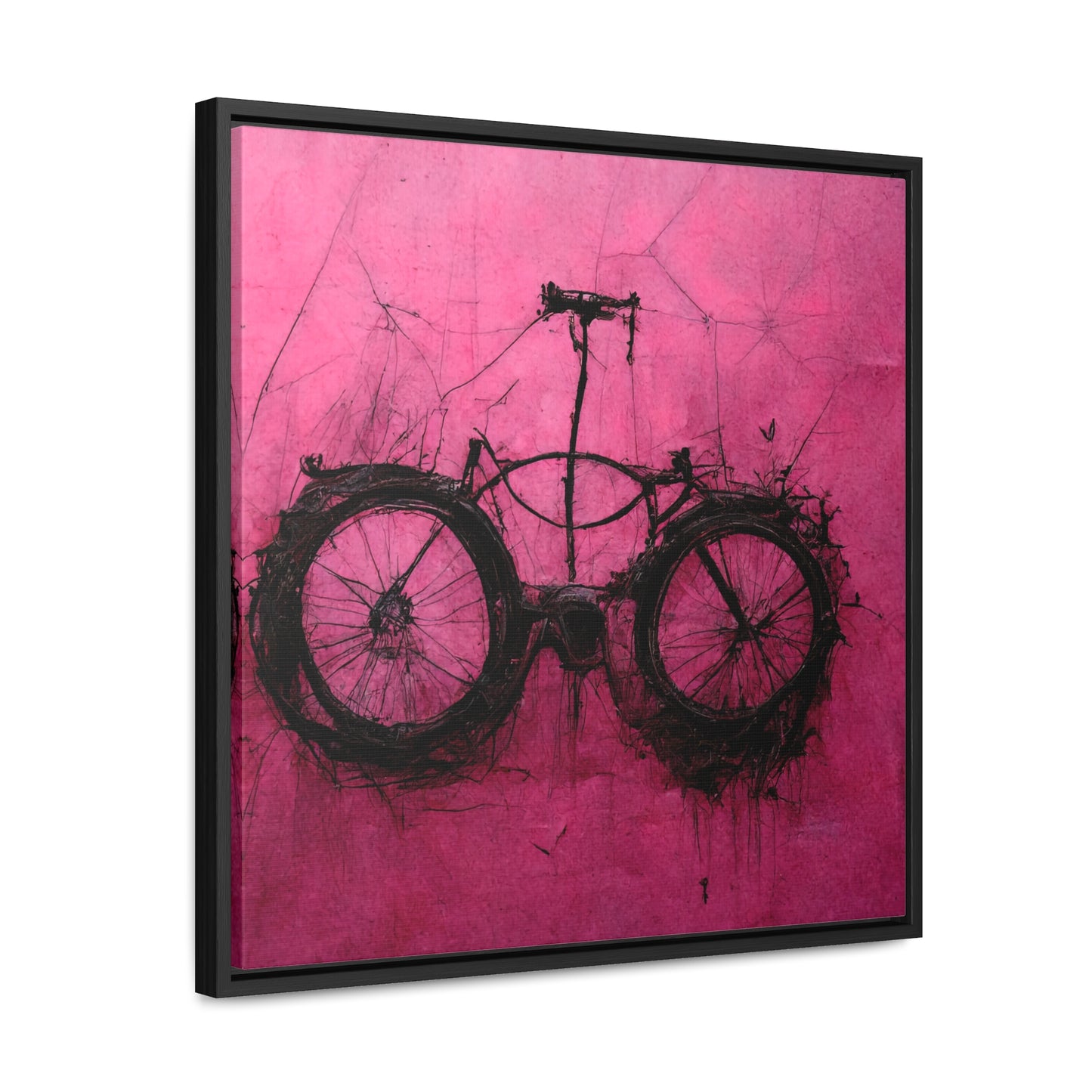 Bicycle 3, Valentinii, Gallery Canvas Wraps, Square Frame