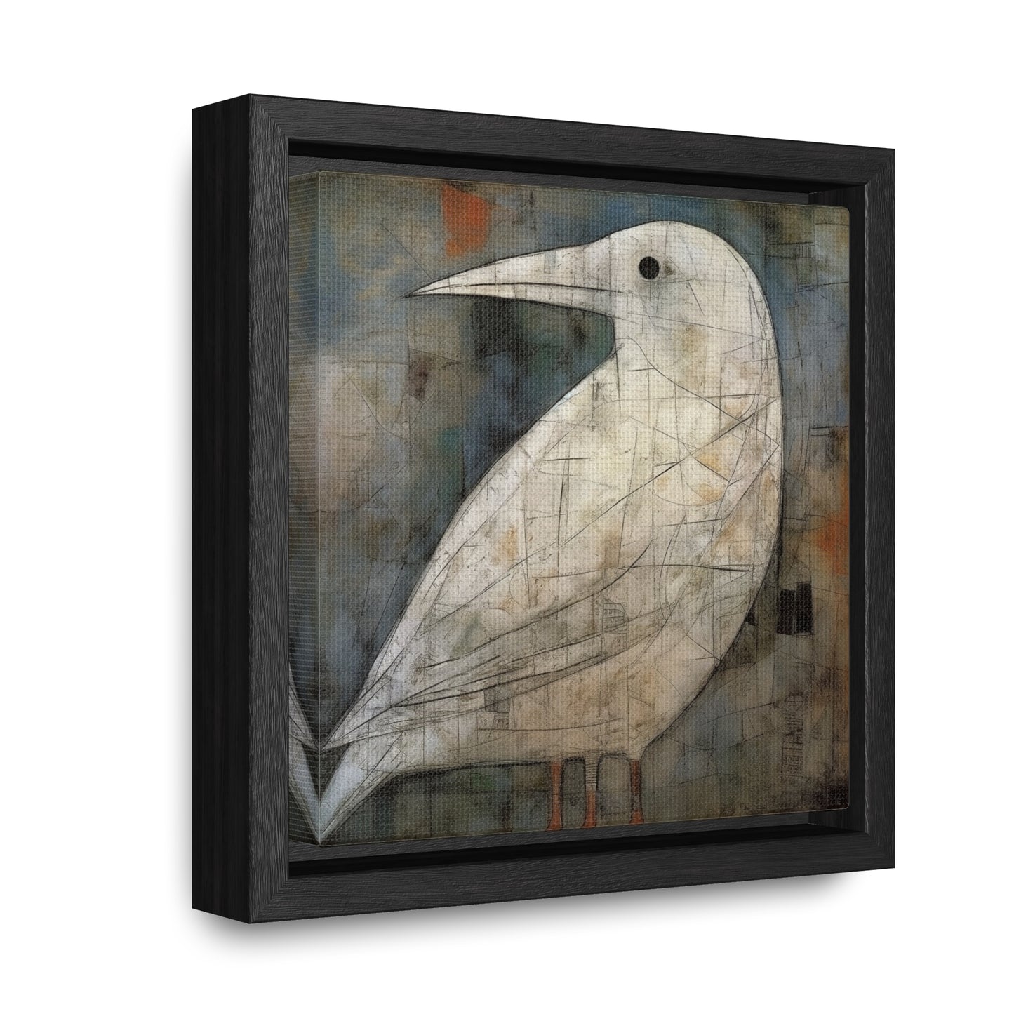 Bird 2, Gallery Canvas Wraps, Square Frame