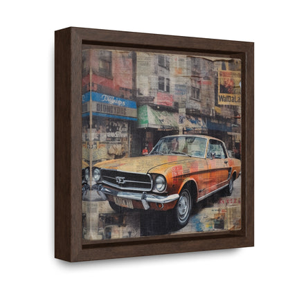 USA 10, Gallery Canvas Wraps, Square Frame