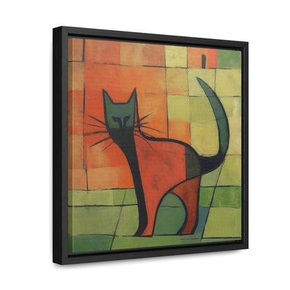 Cat 22, Gallery Canvas Wraps, Square Frame