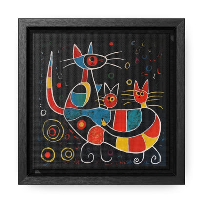 Cat 152, Gallery Canvas Wraps, Square Frame