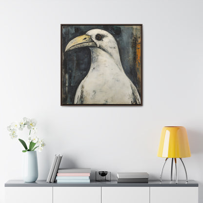 Bird 5, Gallery Canvas Wraps, Square Frame