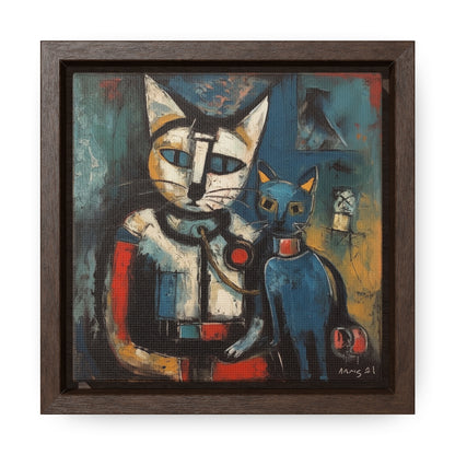 Cat 31, Gallery Canvas Wraps, Square Frame