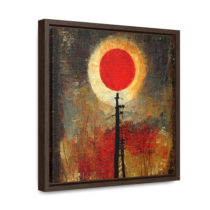 Land of the Sun 11, Valentinii, Gallery Canvas Wraps, Square Frame