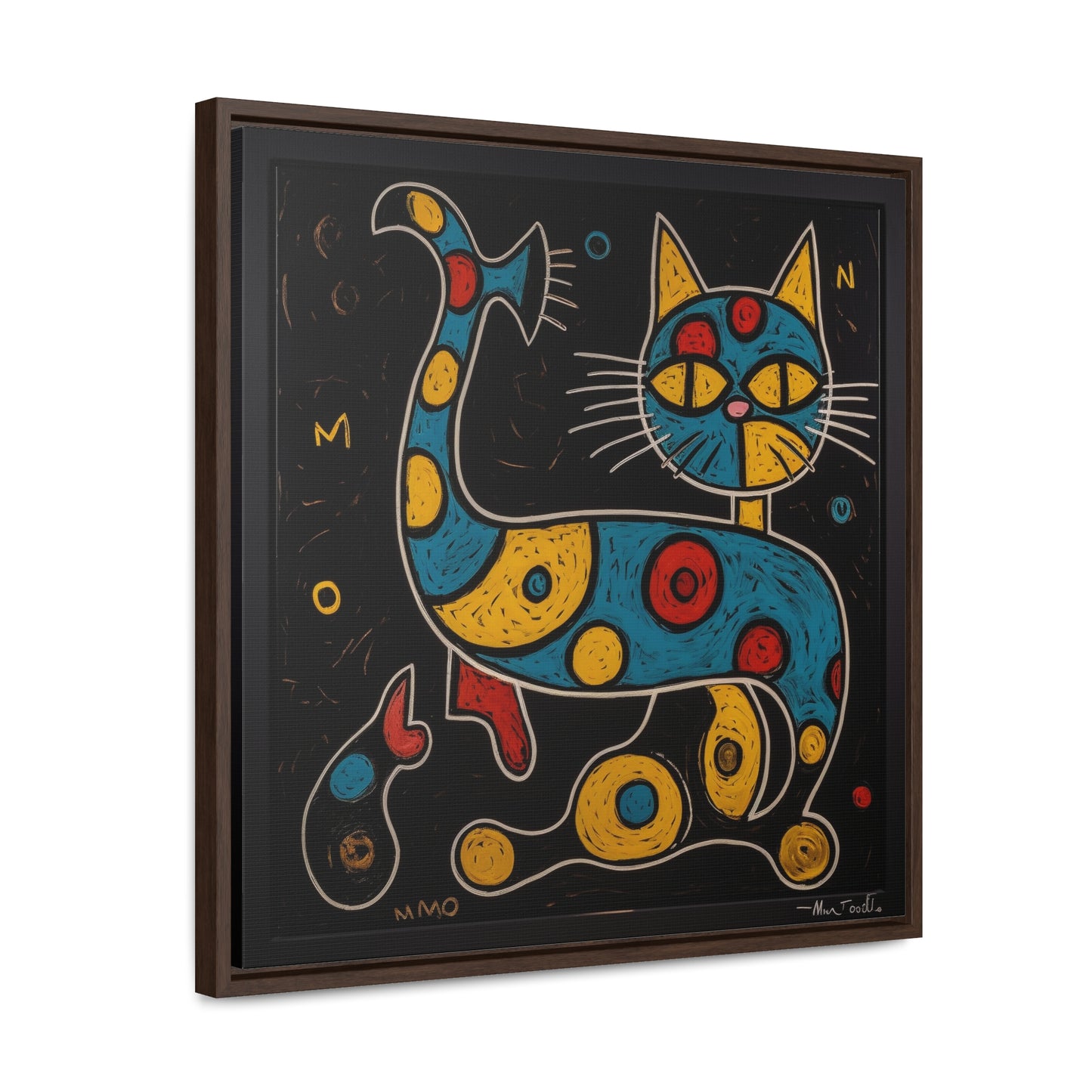 Cat 125, Gallery Canvas Wraps, Square Frame